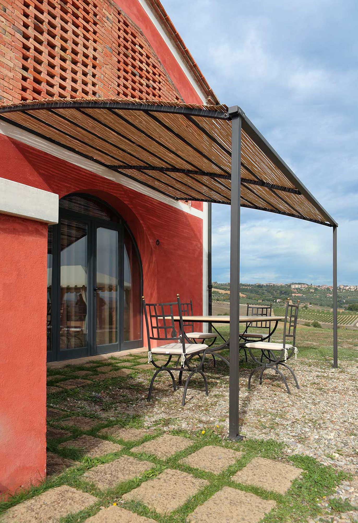 Pergola addossata 05 Pergola addossata 05